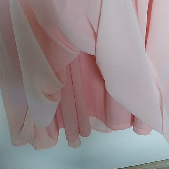 Lulus Soft Pink Dress. - Picture 4 of 7